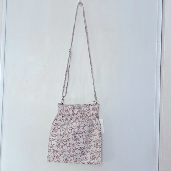 NWT! HOBO Prose Botanical Beauty Leather Convertible Crossbody Bag - Picture 3 of 14